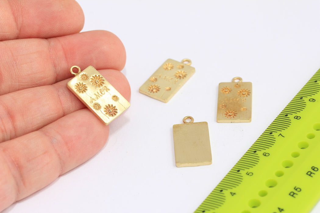 12x23mm Raw Brass Amor Pendant, Sun Pendant, Sun Amor, Pendant Necklace, Dainty Pendant, Raw Brass Findings,  ROSE514-1