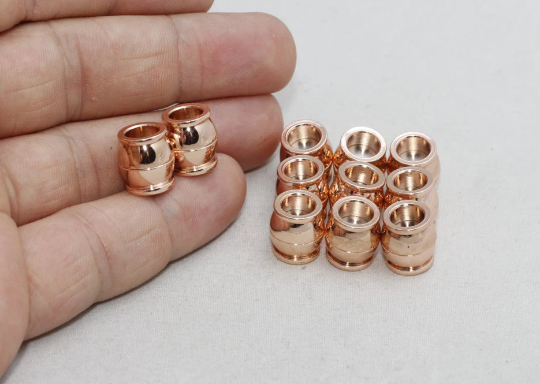 Inner Size 6,5mm Rose Gold Magnetic Clasps For Round, PLS73