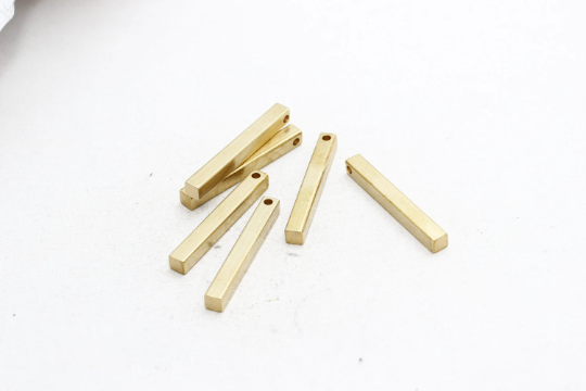 5x30mm Raw Brass Bar, Solid Brass Bar, Nameplate Bar, AE282