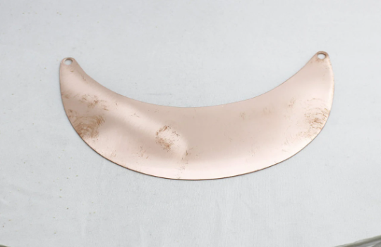 57x180mm Raw Copper Choker,  Choker  Necklace, Copper, Rose TFK18