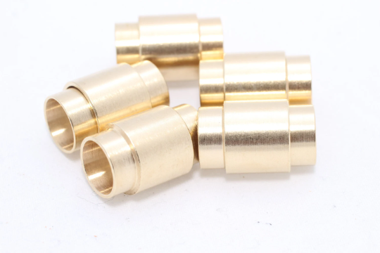 8mm Inner Size Raw Brass Magnetic Clasps, Round Clasp, PLS3