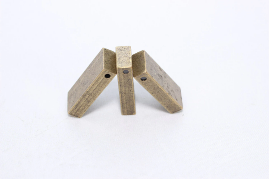 10x30mm Antique Bronze Bar Charms, Bar Necklace, Bar  ANS6